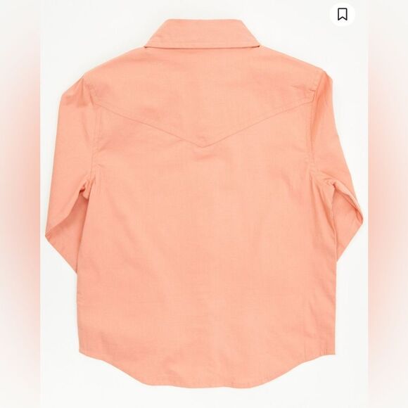 SHYANNE TODDLER GIRLS' EMBROIDERED LONG SLEEVE PEARL SNAP STRETCH WESTERN SHIRT - Picture 2 of 4